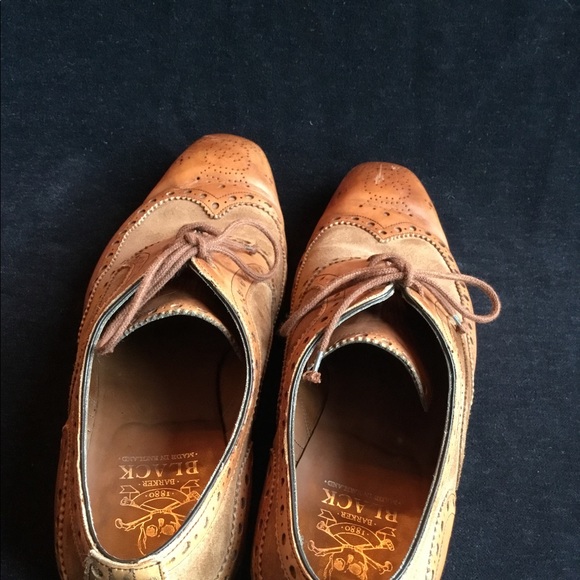 Barker Black Oxford. Hand made in England main image 2